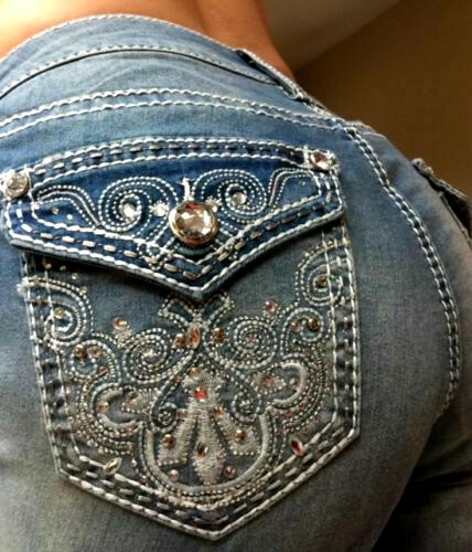 plus size bootcut jeans with bling